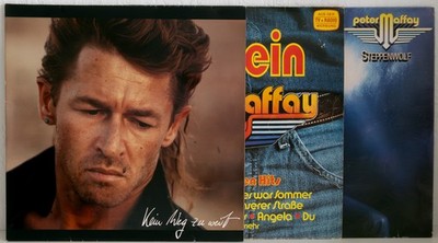 Peter Maffay 3 Alben 3 Vinyl LP's