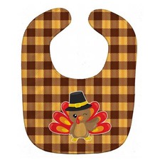 Thanksgiving Turkey Wink Baby Bib
