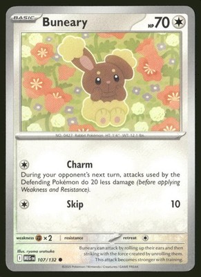 ME01: Mega Evolution #107/132 Buneary