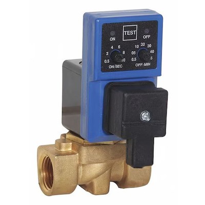 Intech Tdv50-10 Auto Drain Valve, 115V, 1/2'', 38 Gpm