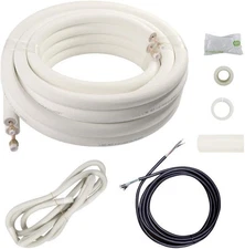 Store 25 Ft. Line Set 1 4 1 2 Inch 3 8" PE for Mini Split Air Conditioner