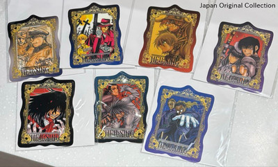 HELLSING BIG Die cut Sticker Complete Set Kouta Hirano Super Expo From Japan