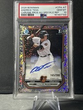 2026 Bowman Andrew Tess Chrome Prospect Auto Speckled /299 PSA 10