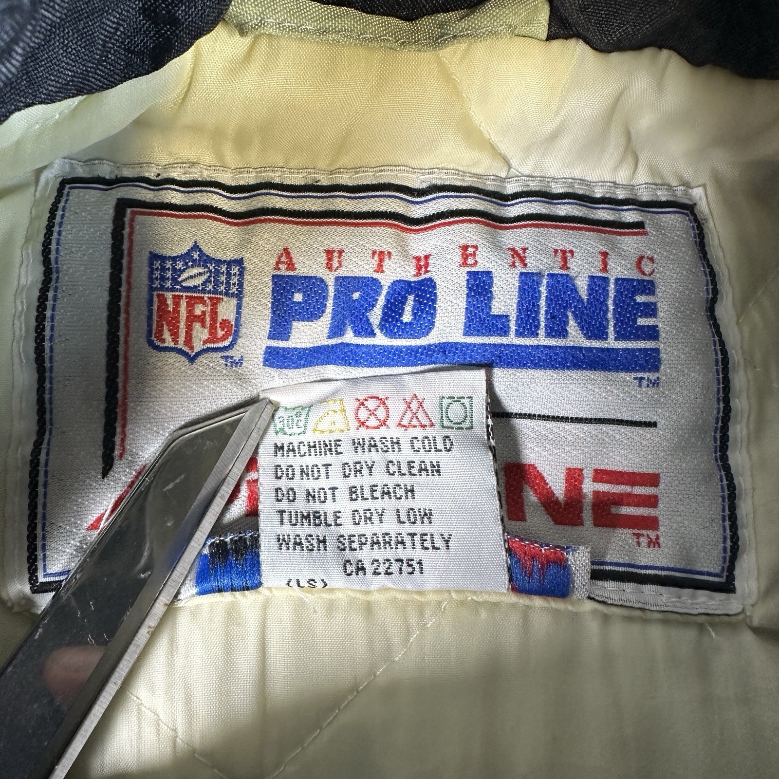 VTG 90s Dallas Cowboys NFL Pro Line Apex One Shark Tooth Jacket Sz XL