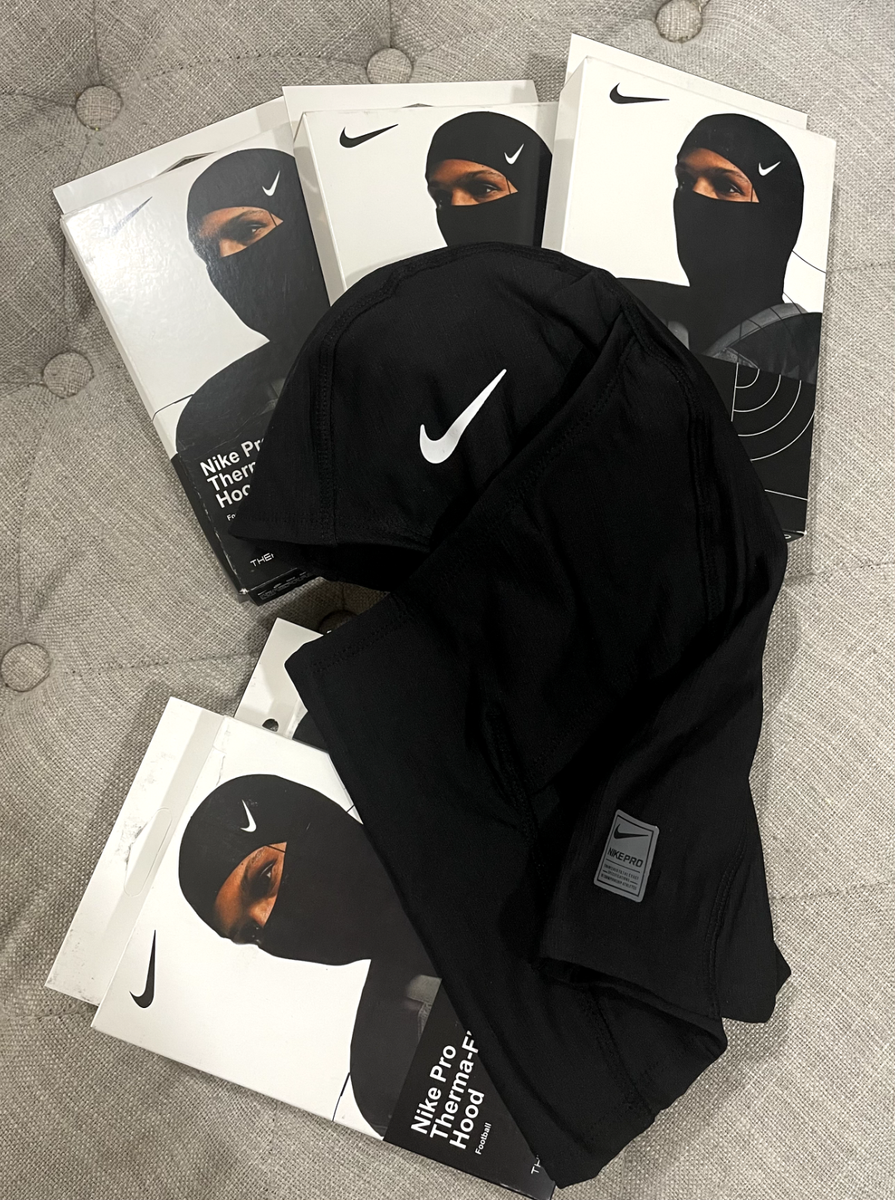 Nike Pro therma-fit hyperwarm hood ski mask black, balclava