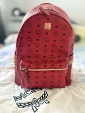 MCM Red Backpack