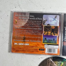 Dragonriders: Chronicles of Pern (Dreamcast, 2001) Ubisoft Action Video Game