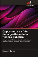 Opportunità E Sfide Della Gestione Della Finanza Pubblica Samuel Karim Buch 2024