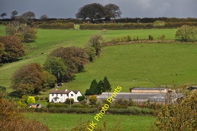 Photo A2 West Somerset : Countryside Scenery Hawkridge Looking out acros c2014