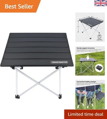 Stabiler wasserdichter Aluminium Klapptisch - leicht, 25 kg Tragkraft, 39,5 cm