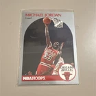 1990-91 NBA Hoops Michael Jordan #65 Chicago Bulls Basketball Base Set Card