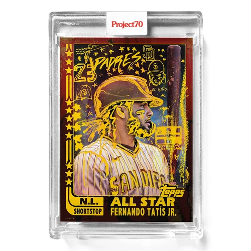 Topps Project 70 Card 645 - 1982 Fernando Tatis Jr by Gregory Siff