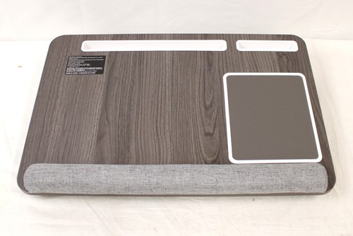 Laptop Schoß Schreibtisch Home Office mit Kissen, Mauspad und Handyhalter - Bild 16 von 26