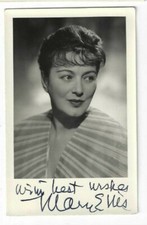 Mary Ellis Signed 3 x 5 Photo / Autographed
