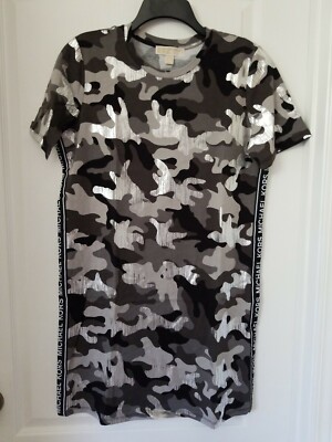 michael kors camouflage dress