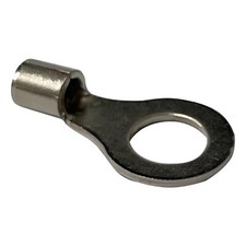 High Temperature 100 Pcs Terminal Connectors 12-10 AWG Gauge 5/16" Ring - USA