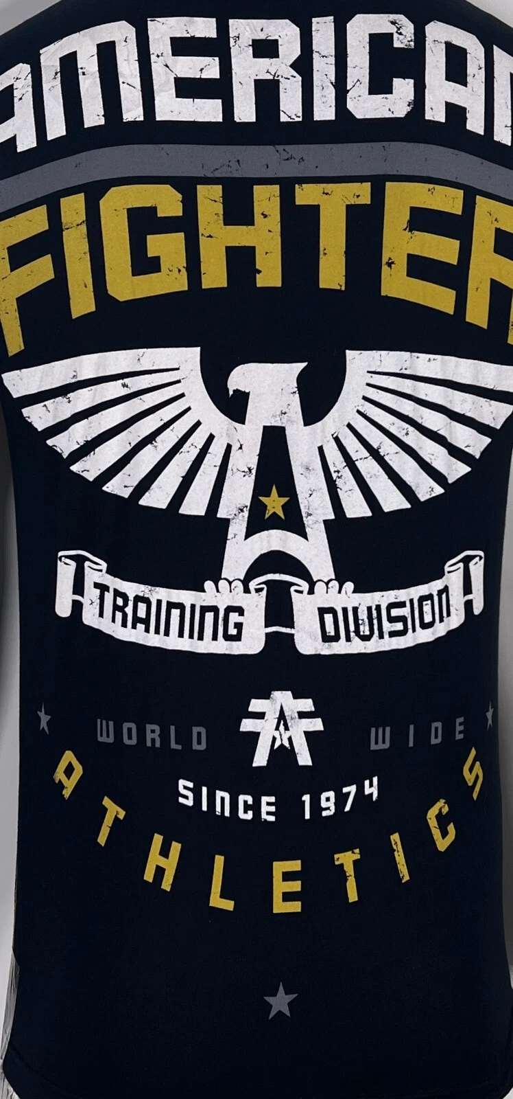 American Fighter Men's 3D T-Shirt Cornestone Crew Neck Athletic