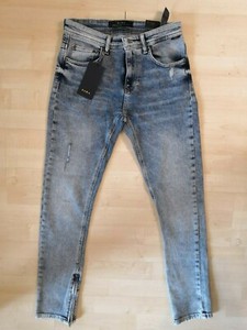 zara zipper jeans