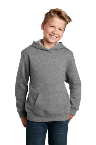 Sport-Tek YST254 Youth Updated Fit Long Sleeve Pullover Hoodie Sweatshirt - Picture 52 of 58