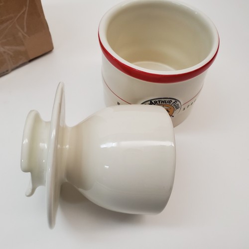 NEW Chantal Stoneware King Arthur Flour 4oz Butter Bell Crock - Picture 5 of 9