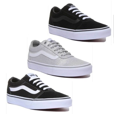 vans ward side stripe trainers