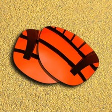 US Polarized Lenses Replacement for-OAKLEY Manorburn-Orange Red Mirror
