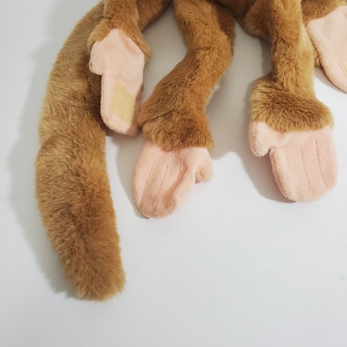 Peluche K&M International Wild Republic Mono Ardilla 18" Marrón Vintage Colgante - Imagen 4 de 9