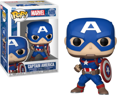 MARVEL スティッチ キャプテンアメリカ フィギュア Funko POP! Marvel: Captain America [New Classic] #1419 | eBay
