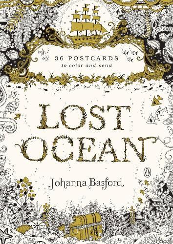 Johanna Basford Lost Ocean: 36 Postcards to Color and Send (Mixed Media Product)