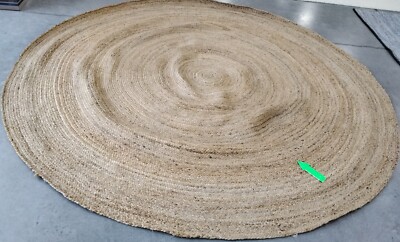 NATURAL / NATURAL 9' X 9' R Broken Thread Rug Reduced Price 1172754662 NF801N-9R