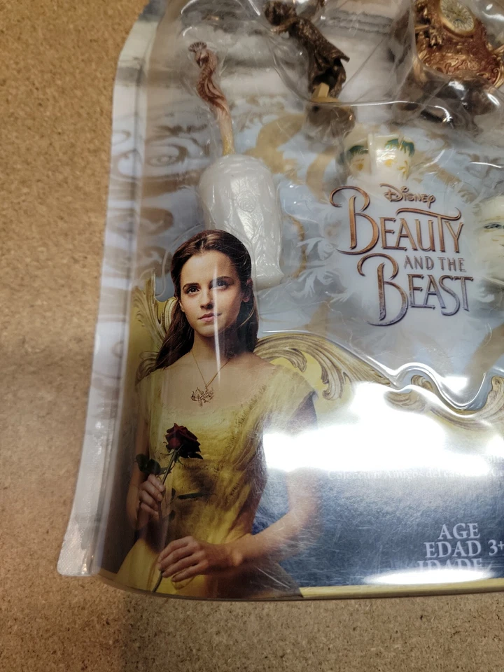 La Bella y la Bestia Disney Castillo Amigos Colección Totalmente Nuevo Foto 2 de 4