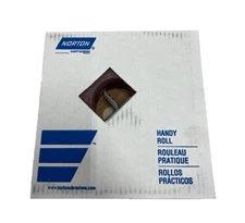 NORTON 2" x 50 Yd 80 Grit Aluminum Oxide Shop Roll Medium Grade 66261126299
