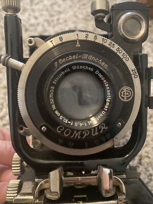 Vintage Rodenstock Folding Camera F Deckel Munchen Compur | eBay
