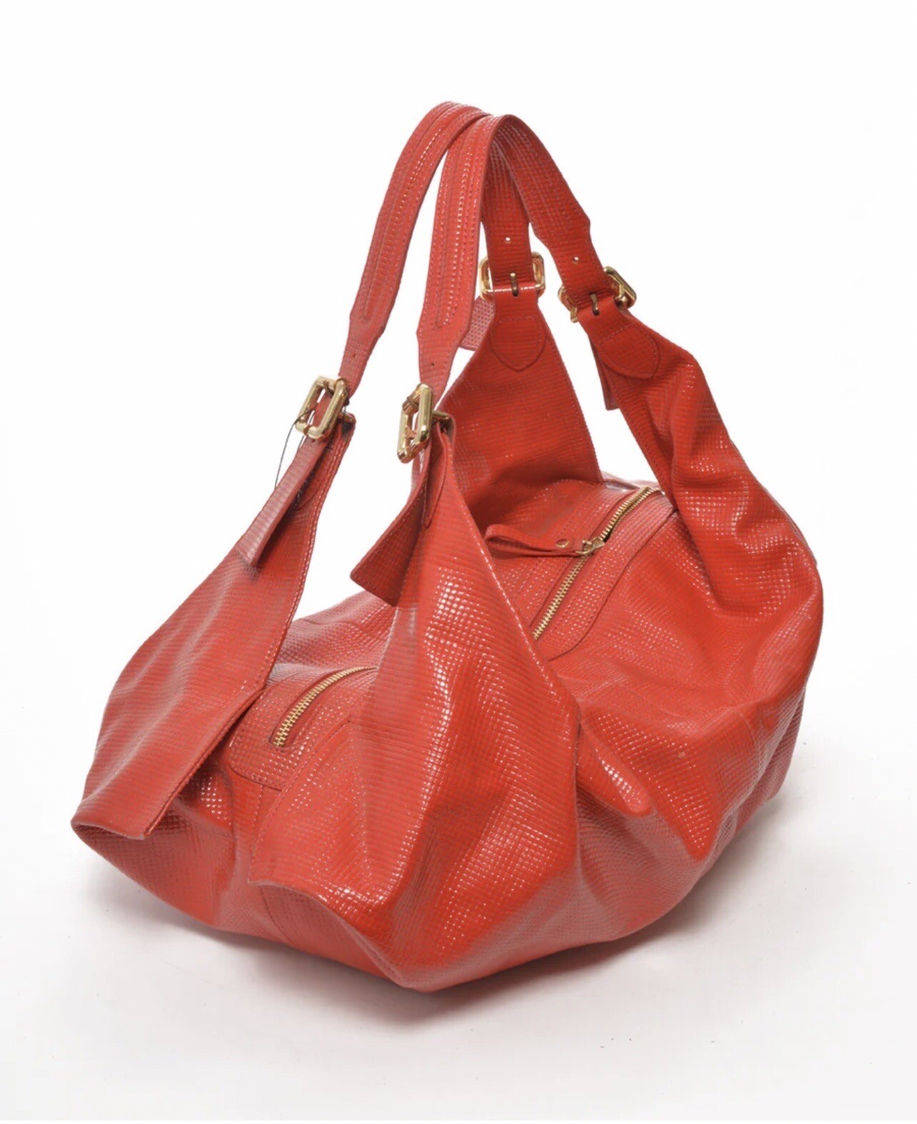 SONDRA ROBERTS Multicolor Python Print Leather Do… - image 4