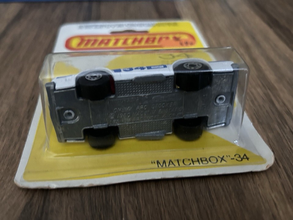Matchbox Superfast No34 Chevy Pro Stocker Unopened On Card eBay