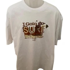 LOCAL MOTION Hawaii “I Goin’ Go Surf” Tee Shirt Men 2XL