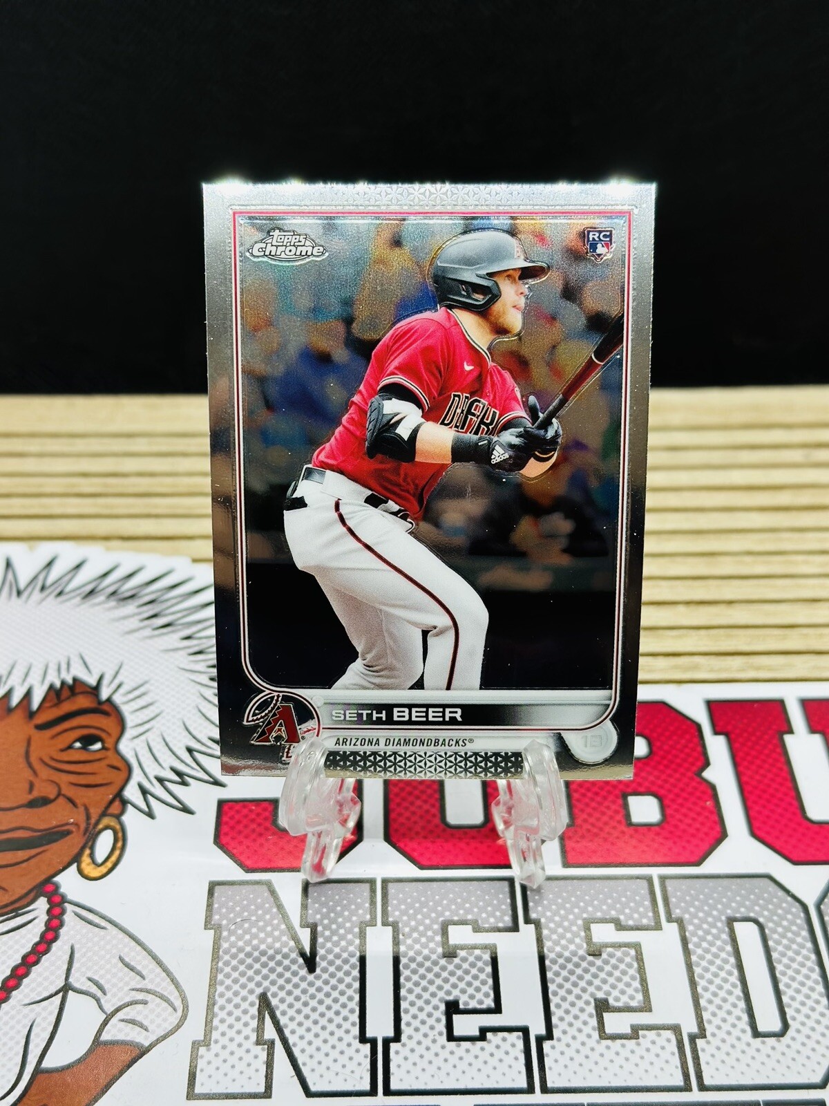 2022 Topps Chrome Seth Beer #186 Rookie Card RC