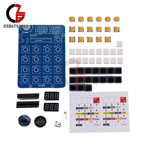 Desktop Calculator 11 Digit Display Battery/USB Electronic Production DIY Kit - Picture 26 of 26