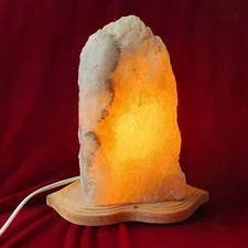 100% Real Healing Special Salt Lamp Table Lamp Healing Ionizing Lamp