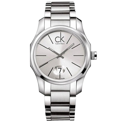 Calvin Klein K3331 Black Dial Swiss-Made Silver stainless  display picture 2
