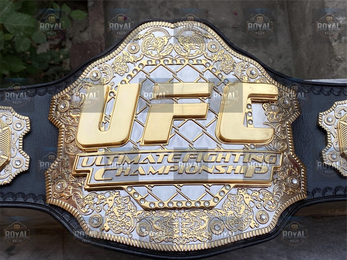 UFC Ultimate Fight Championship Title Belt CNC HD Tripple Layered
