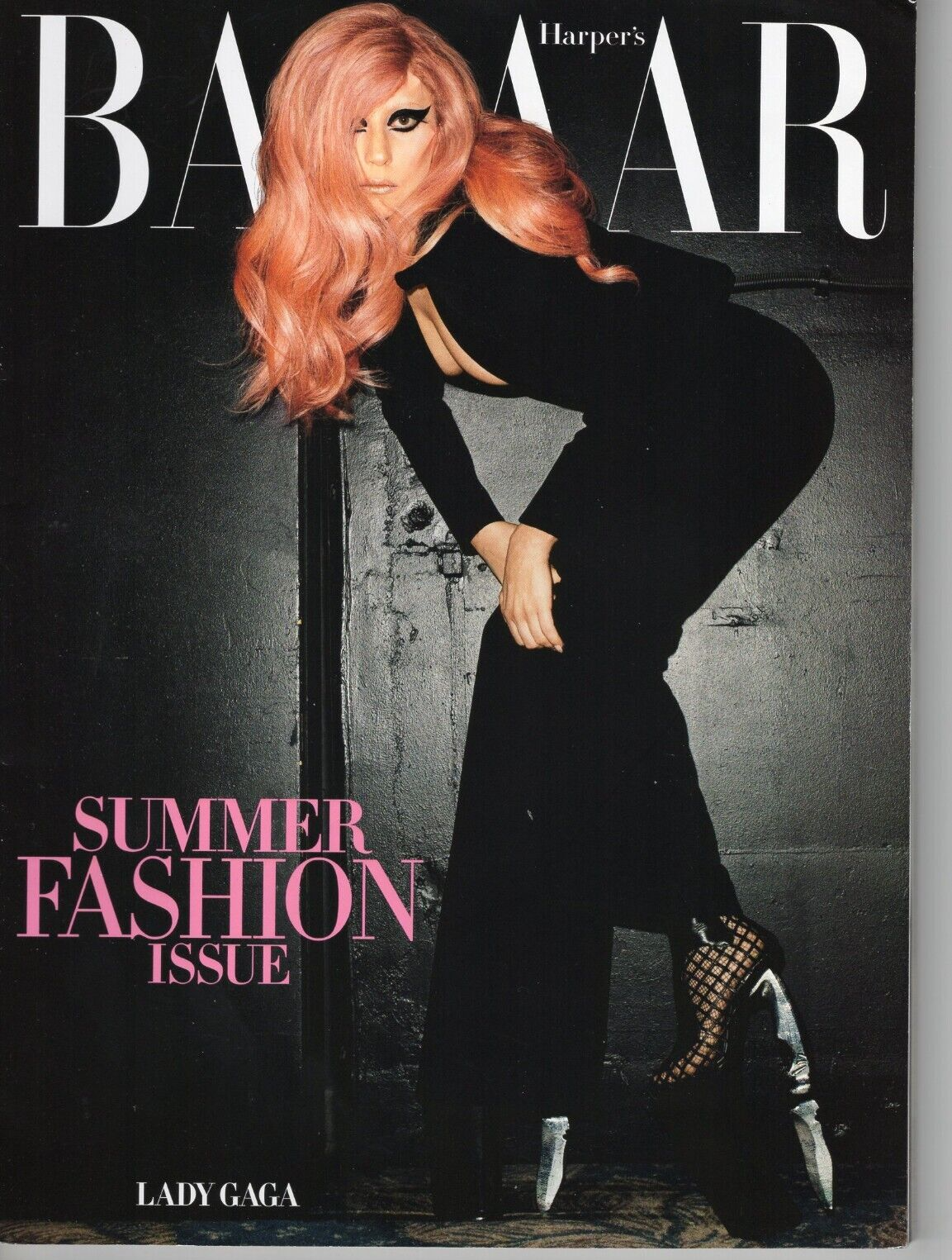 LADY GAGA Harper's Bazaar Magazine May 2011 Lauren Bush Alexander McQueen