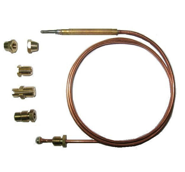 TERMOCOPPIA 60 CM CON RACCORDI UNIVERSALE PER CUCINA GAS FORNI CALDAIA