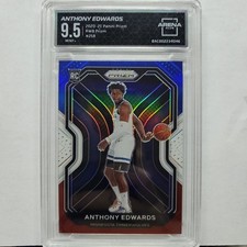 Arena Club 9.5 2020-21 Panini Prizm #258 Anthony Edwards Rookie Red/White/Blue