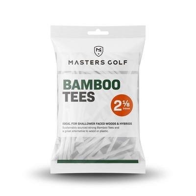 Masters Bamboo Tees (Bag of 25) 2 1/8'' White 2 1/8'' White