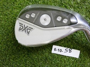 PXG 0311XP Gen 6 Forged Milled 60* Lob Wedge DG Tour 115 Spinner Steel New