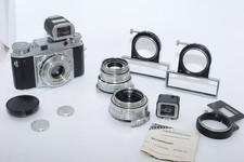 Voigtlander Prominent I with 35mm and 100mm Lenses. Turnit Viewfinder. Kontur.