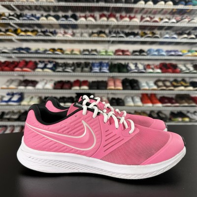 Nike Star Runner 2 Trainers Pink Glow Casual Shoes AQ3542-603 Youth Size 7