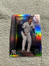 2025 Topps Chrome Update JORBIT VIVAS ROOKIE SILVER REFRACTOR #USC113 Yankees