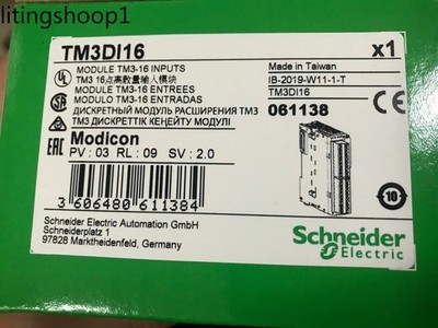 IPC New Schneider TM3DI16 PLC Module In Box Expedited Shipping TM3DI16
